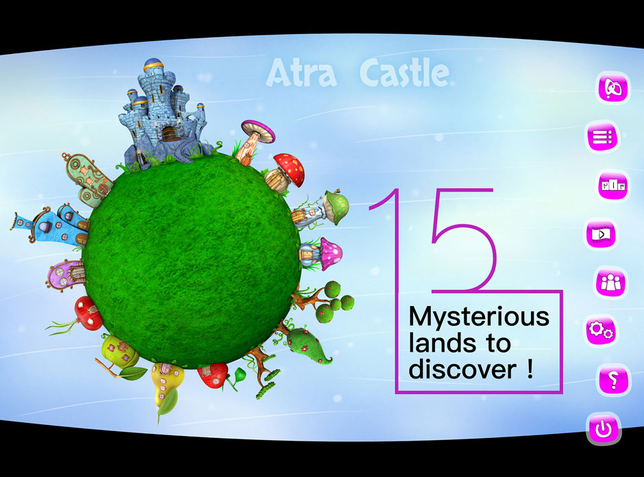Kids Educational Game UI Design Thumbnail