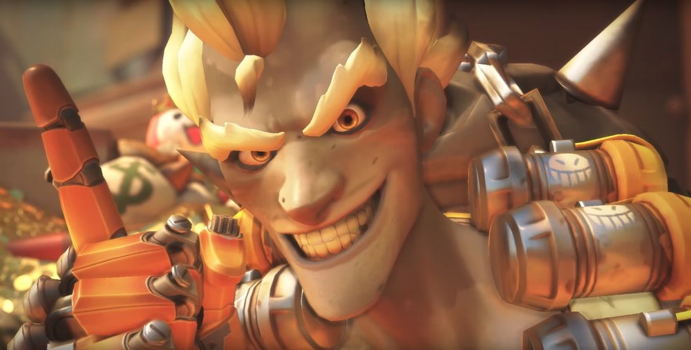 Overwatch Junkrat face