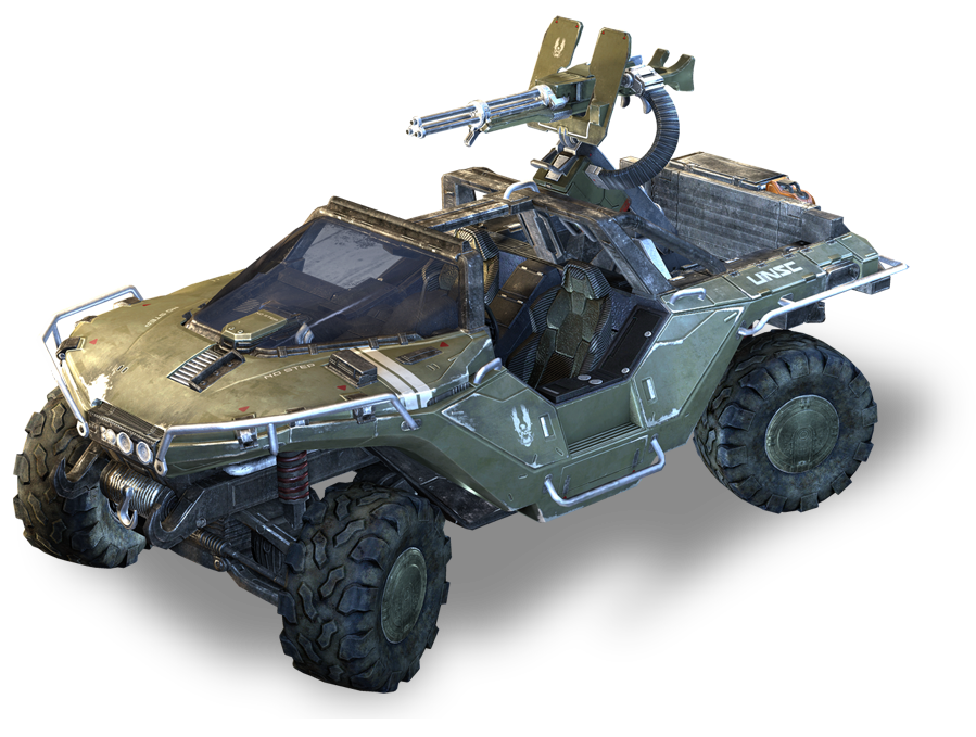 Game Vehicle - Halo Warthog - combat vehicle