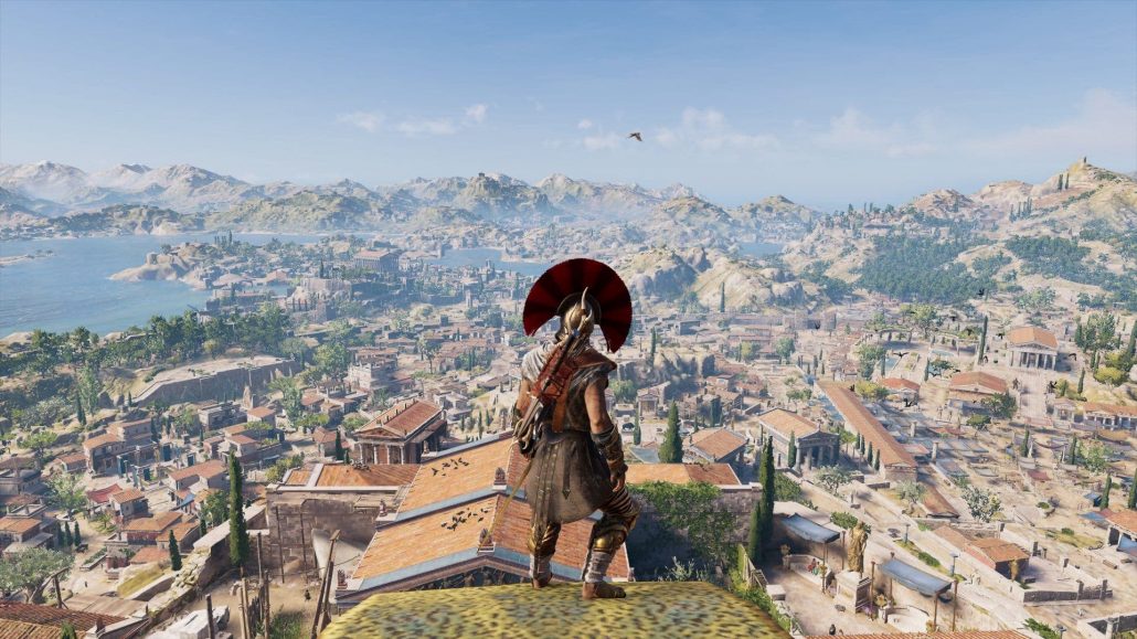 Assassin's Creed Odyssey by Ubisoft - game environment design