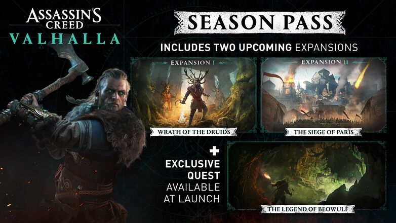 Assassins Creed Valhalla - season pass