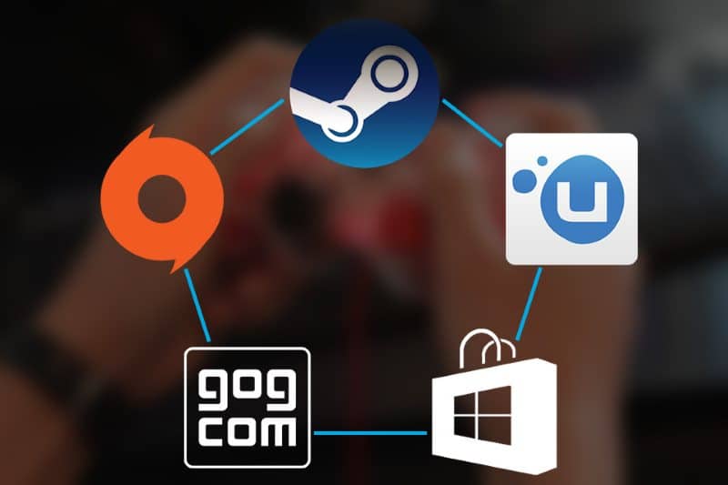 Uplay - Steam - Origin - gog - microsoft store - digital distribution