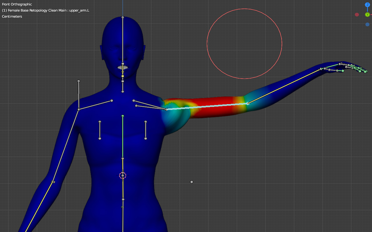 Rigging in 3D animation