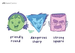 Shape Language in Character Design Explained