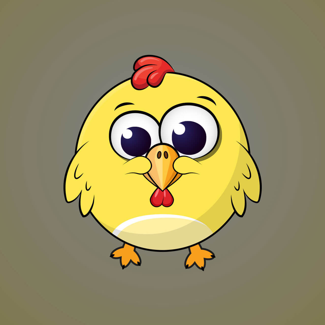 Character Chicken Min