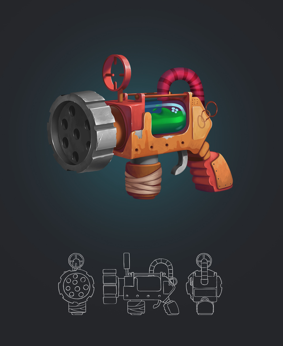 Water-Gun-Game-Weapon-Design