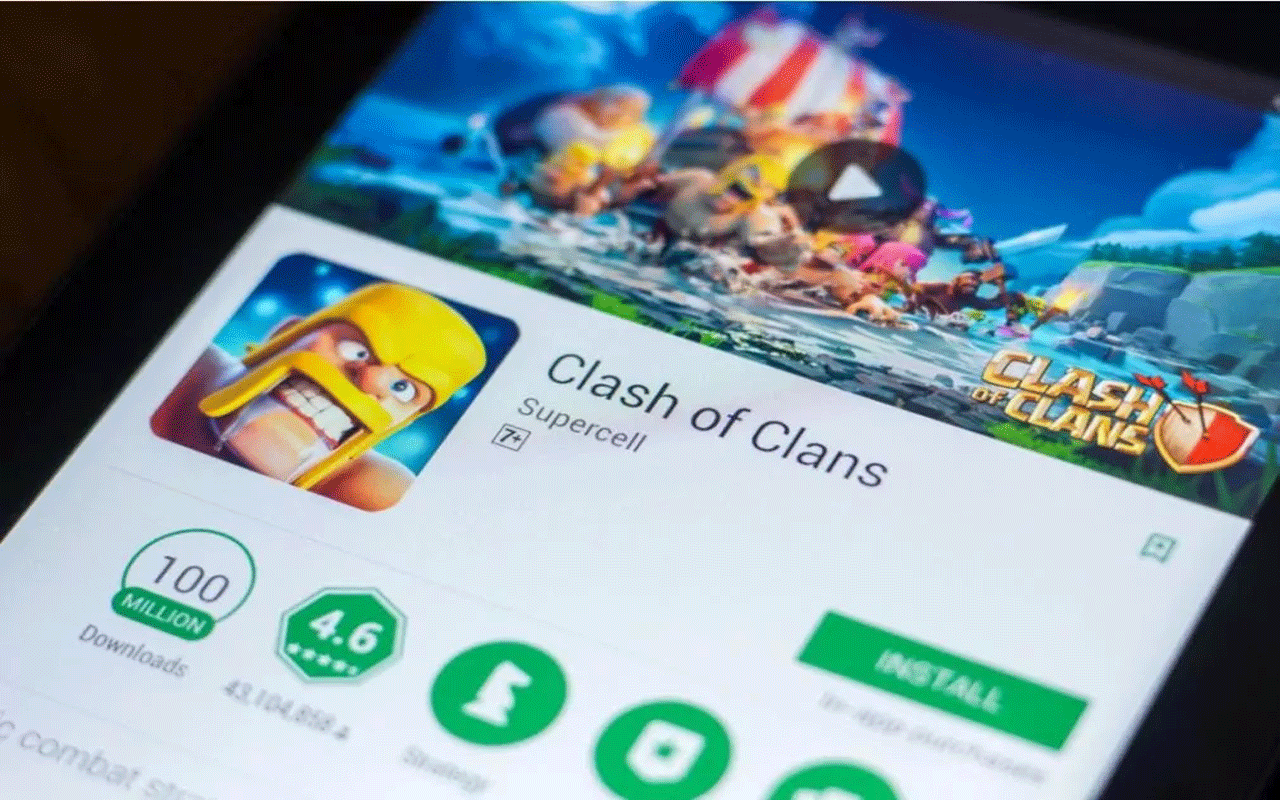 Popularity of mobile game art