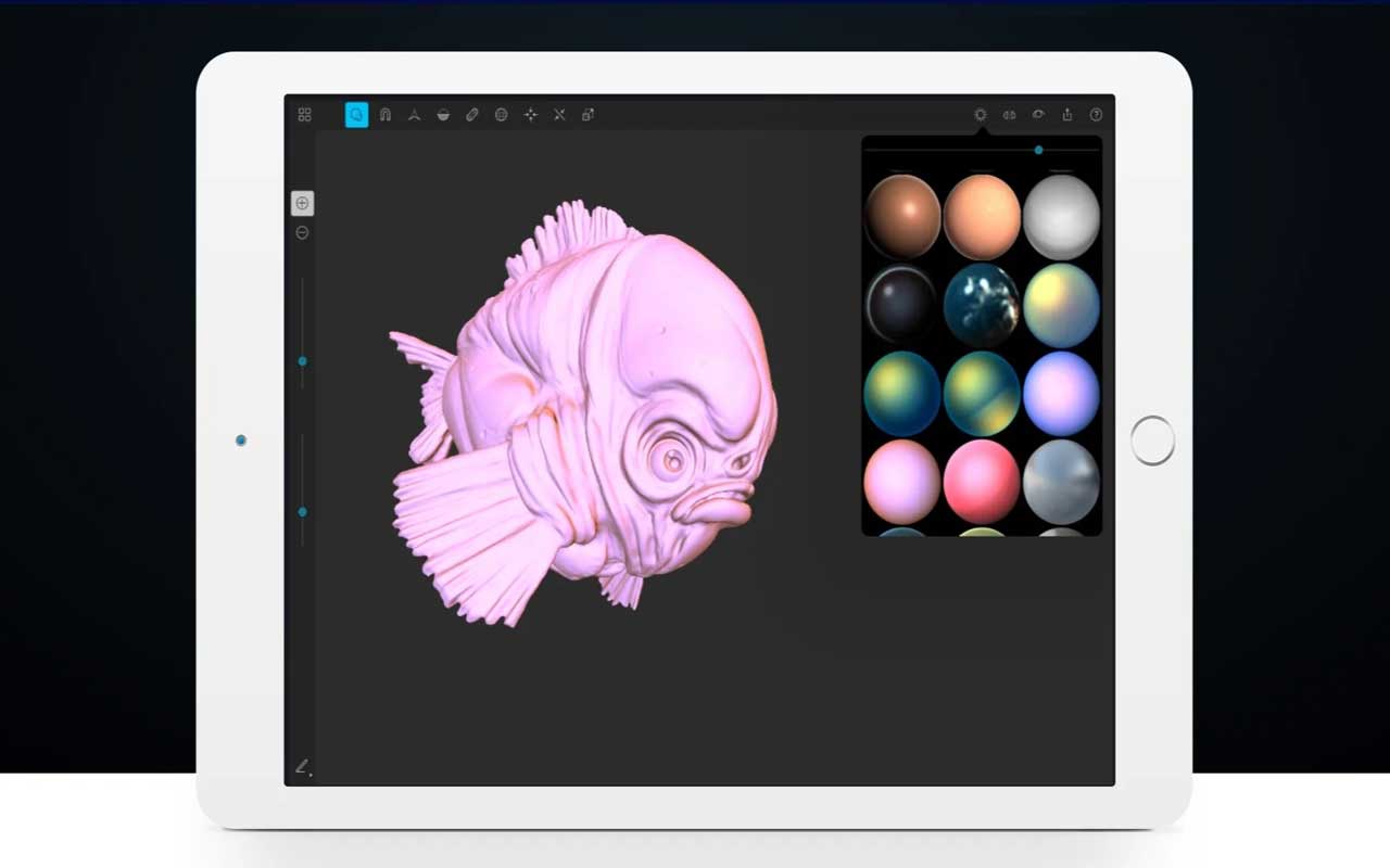 3d sculpting with iPad