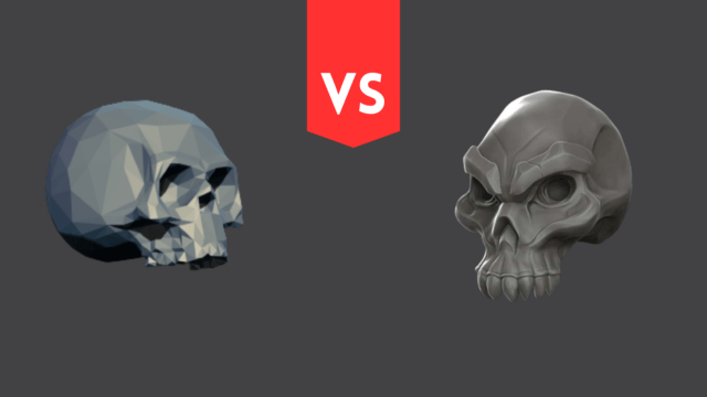 3d Modeling Vs. Sculpting