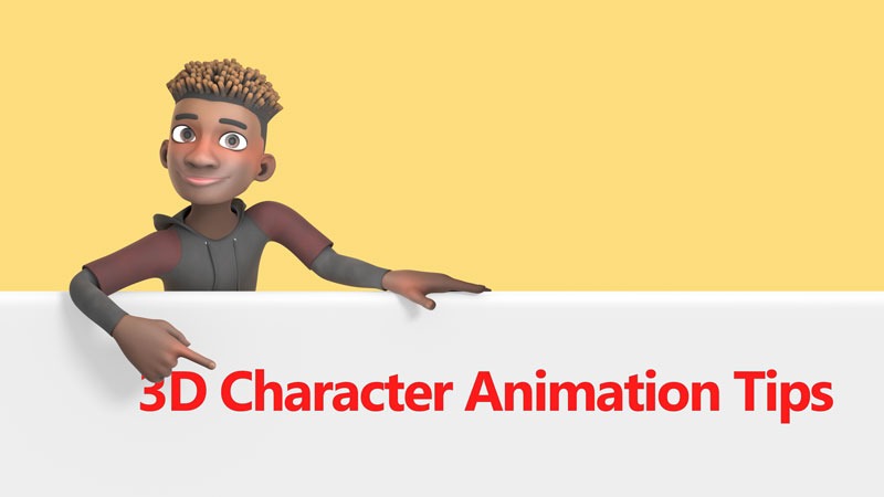 3d Character Animation Tips Announce and a boy