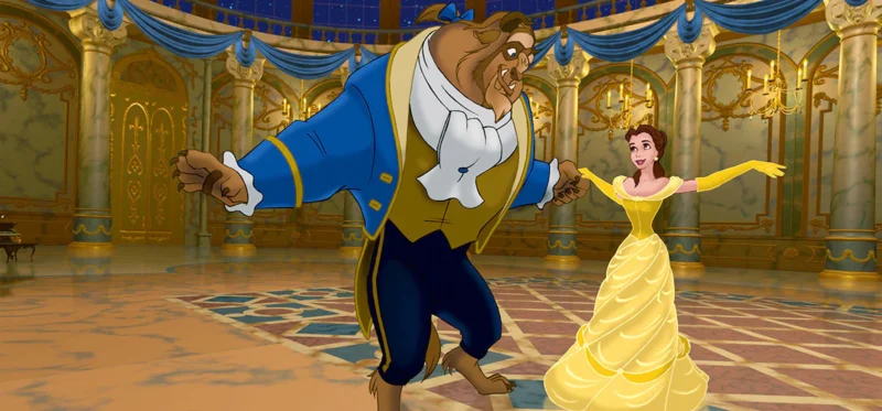 Animation staging - Beauty and the beast 