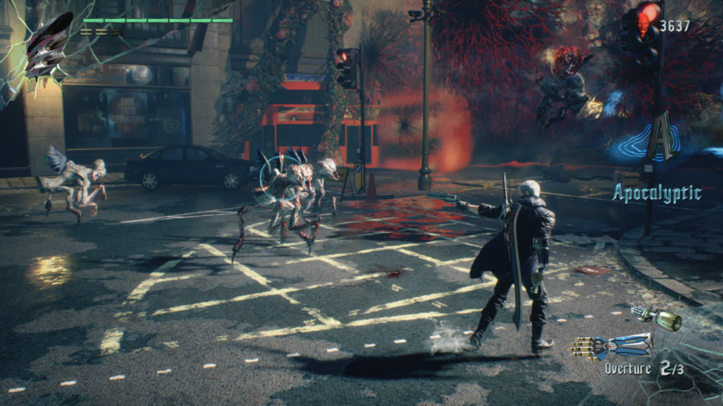 Game HUD Design in Devil May Cry Game