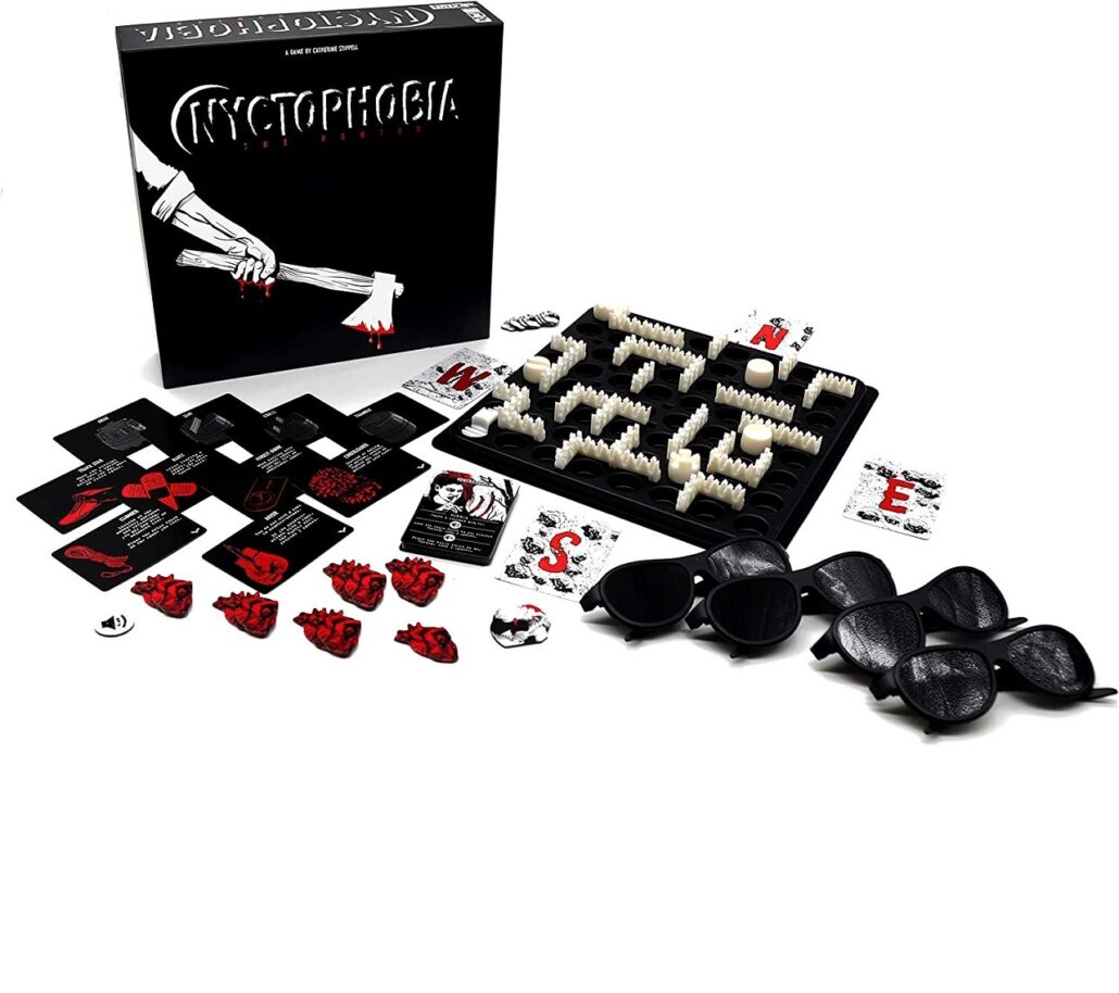 Nyctophobia Board Game Components