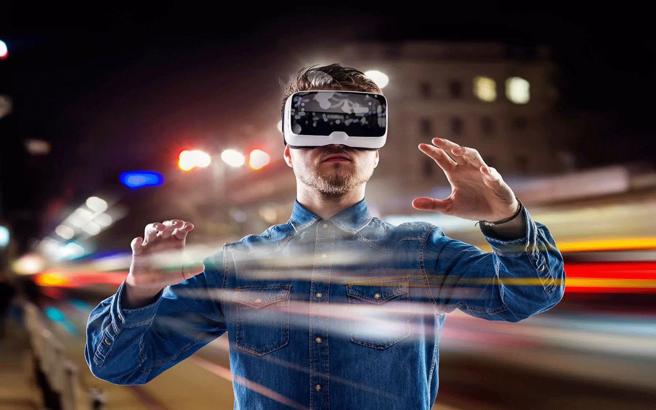 Virtual reality as game art trend