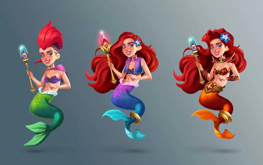 Ariel 2D Fan Art Character Design