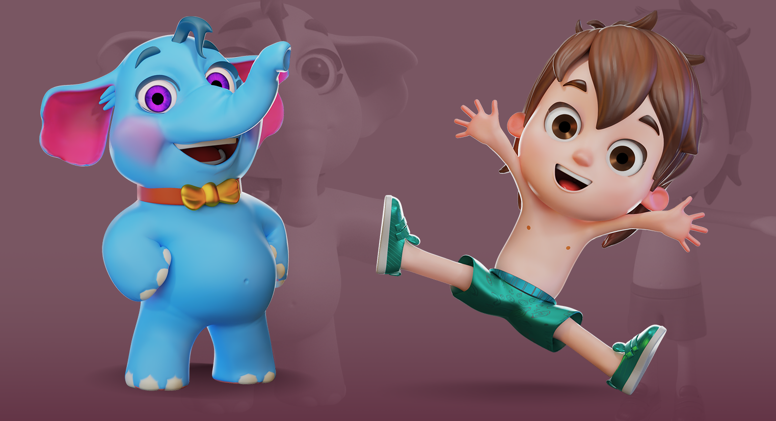 3D Character Modeling for Kids Animation