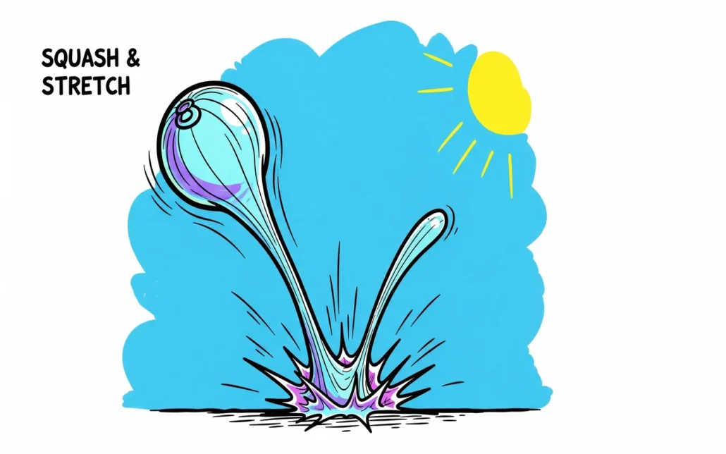 Enhancing Storytelling with Squash and Stretch