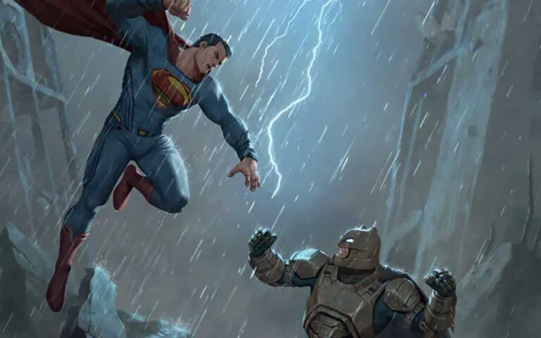 Batman Vs Superman Fight Scene 5k N8 800x450