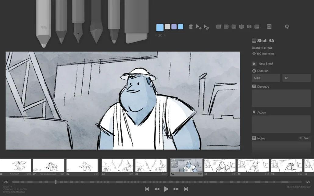 storyboarding software