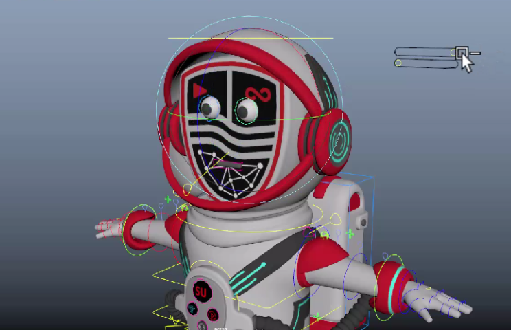 3D character rigging