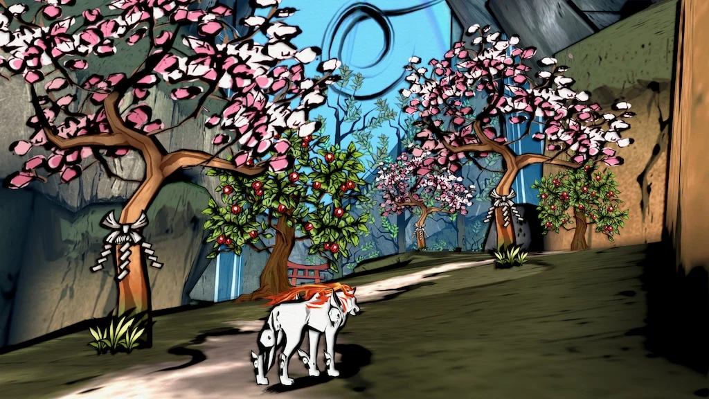 Games with unique art style - Okami