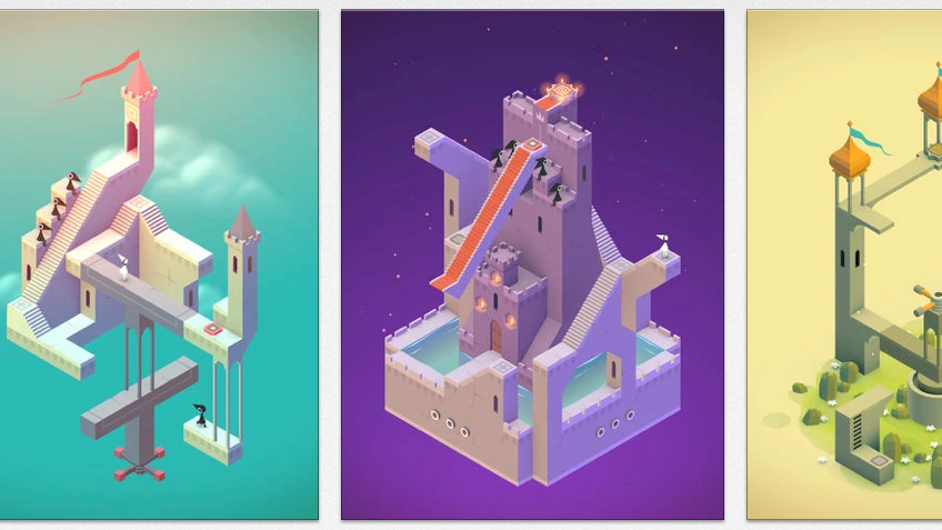 Monument Valley - Unique game art styles