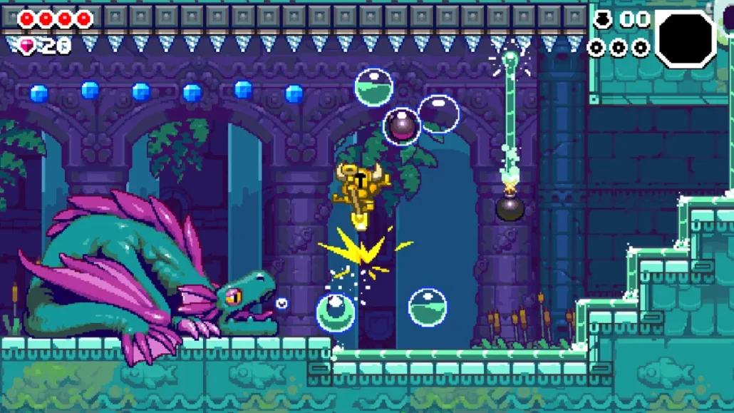 shovel knight - platformer game