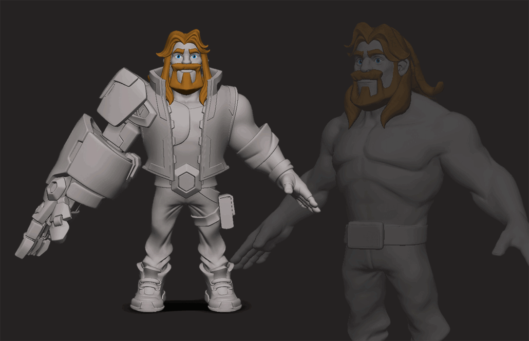 Character sculpting