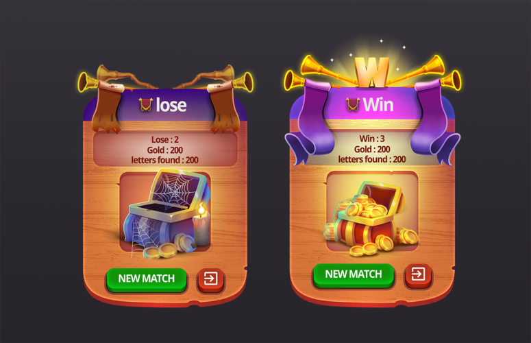 Game UI/UX Design Services in Any Style