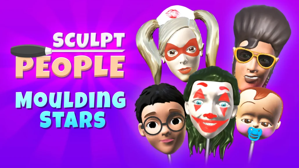Drawing and Sculpting Games - sculpt people