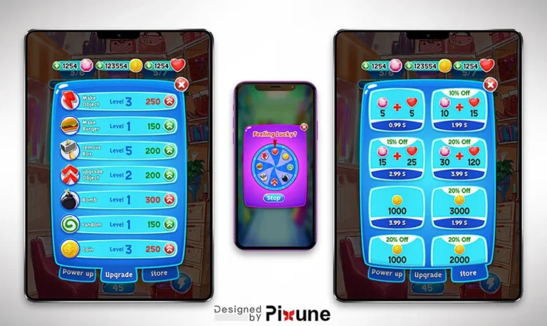 Feature image - Pixune - best mobile games ui 2024