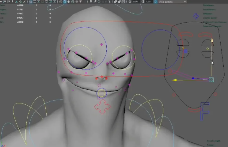 3D Facial Rigging