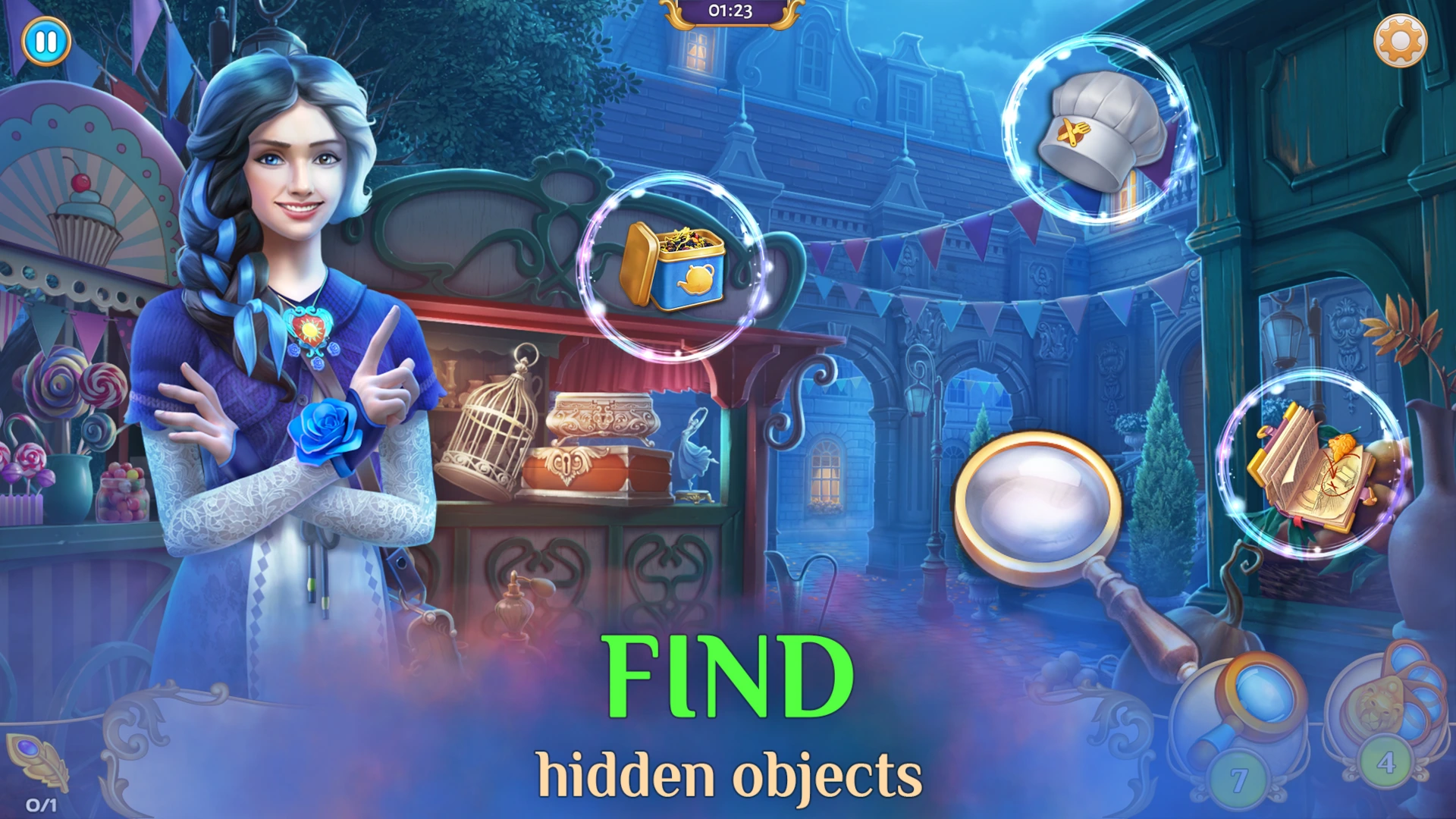 hidden objects game art