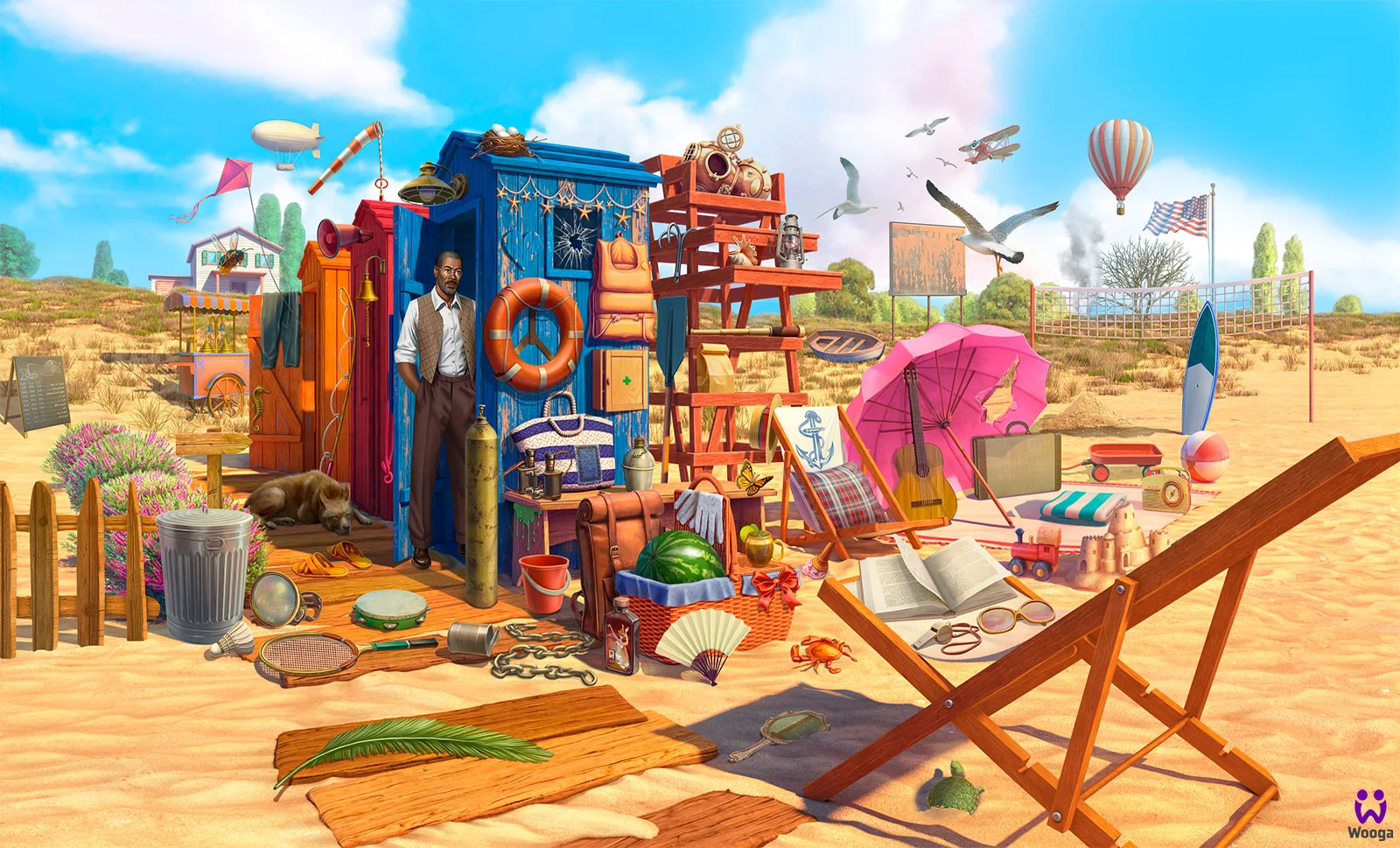 hidden objects game art