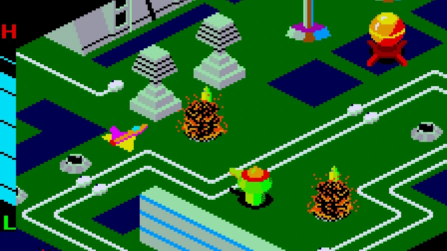 isometric games - Zaxxon