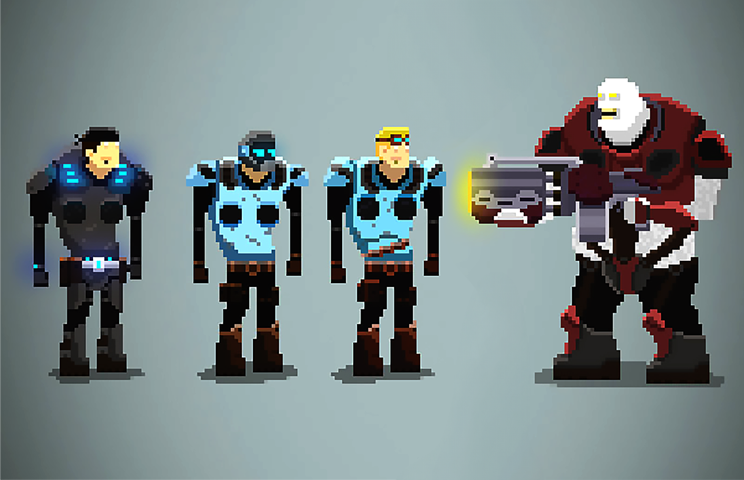 Pixel Art Character Design Services