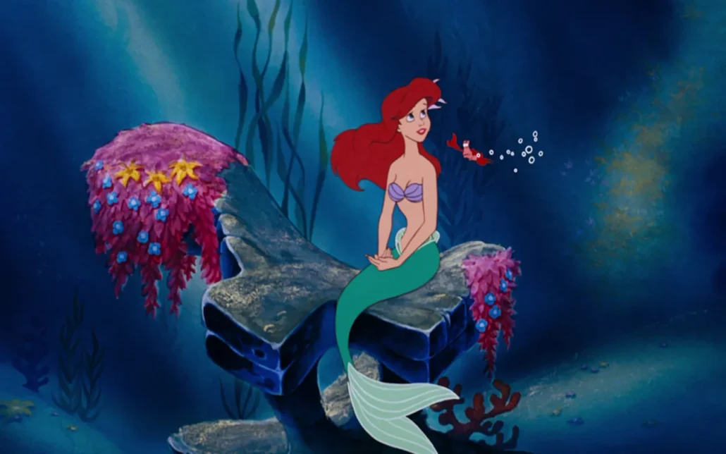 Little Mermaid - frame-by-frame animation