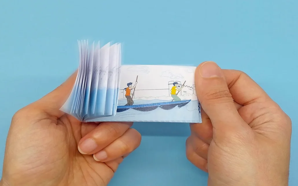 Flipbook Animation - frame-by-frame animation