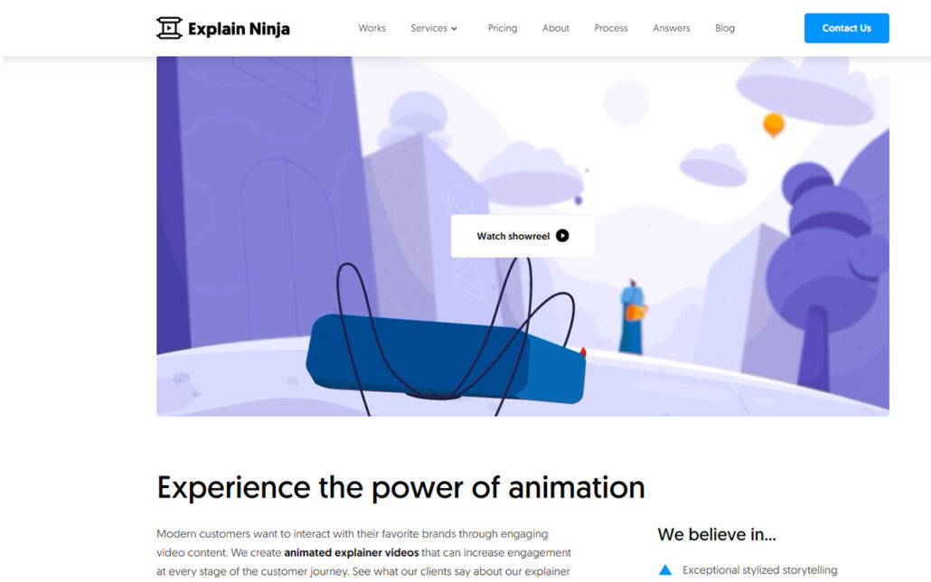 Explain Ninja 3D Explainer Video Company in the USA ​