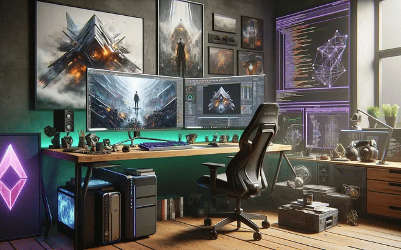 Game Developer Artist Station