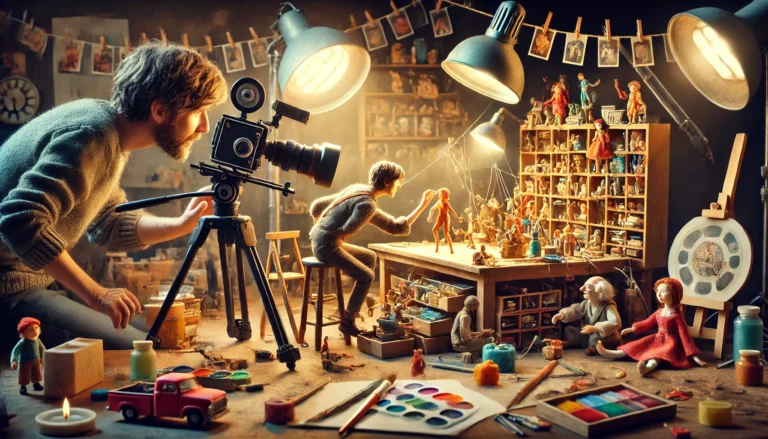 Stop Motion Artist at work