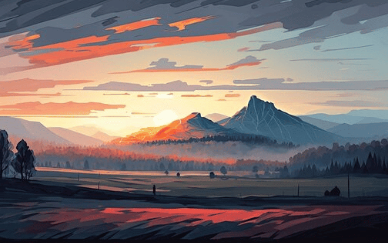 background shading and perspective