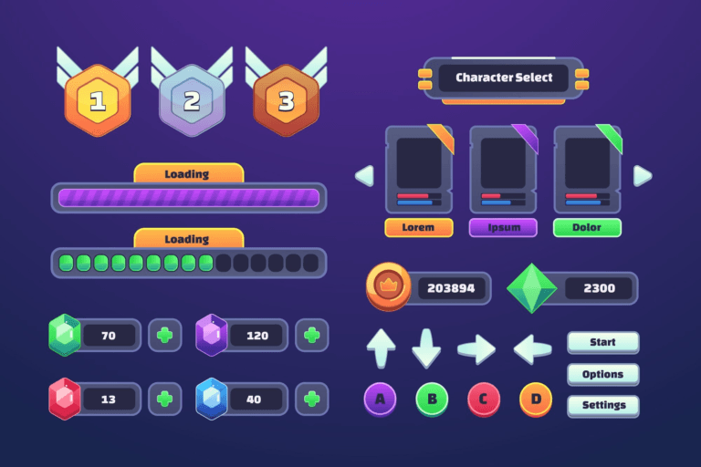UI Menu Design