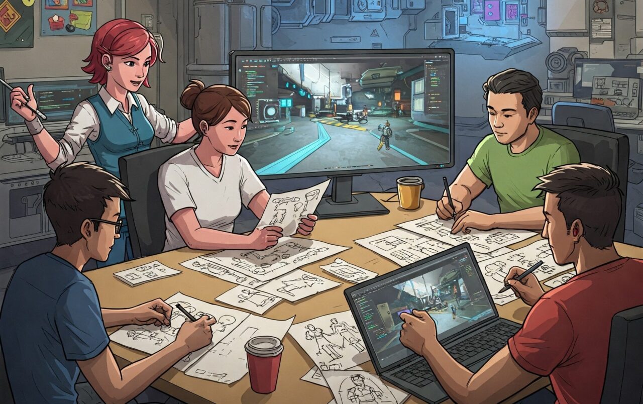 Preproduction Of A Video Game