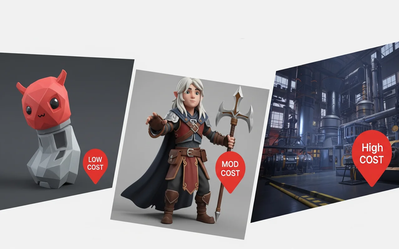 Real-Life Examples of 3D Art Outsourcing Costs