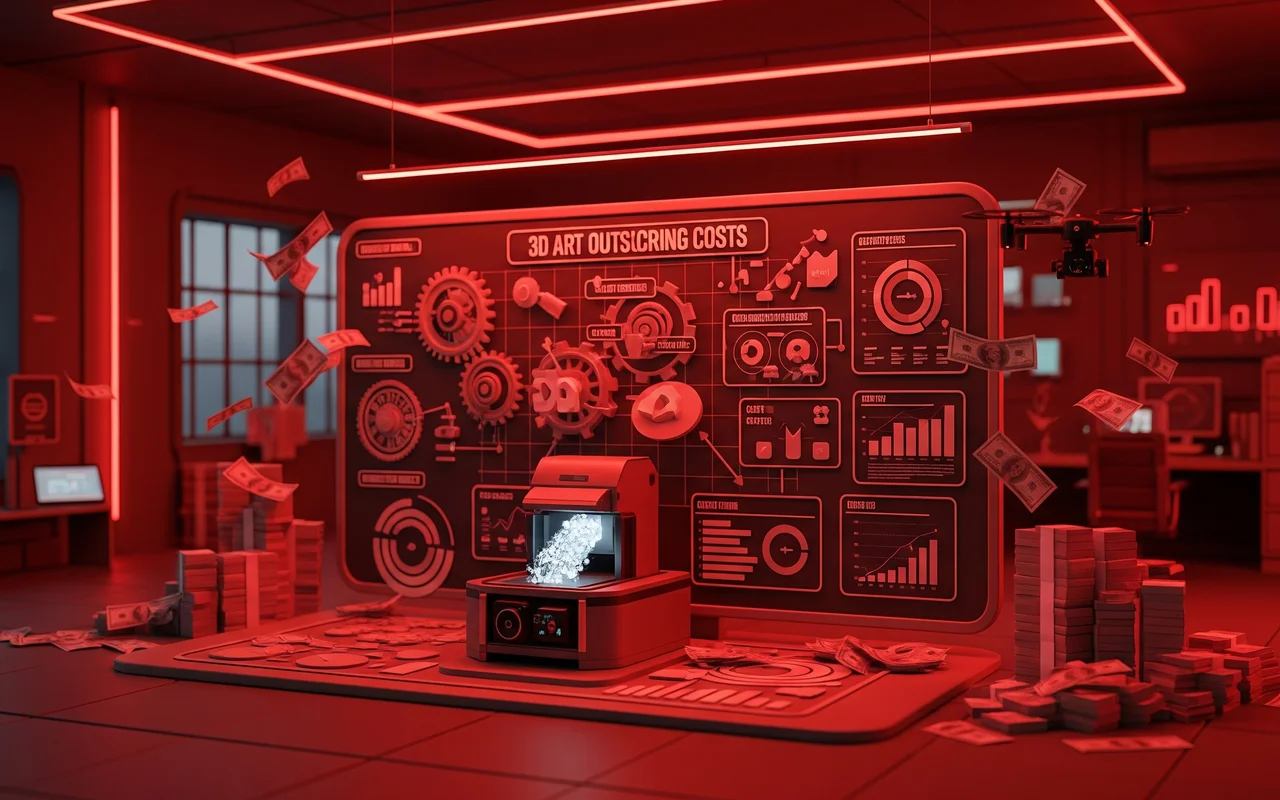 Factors Influencing 3D Art Outsourcing Cost