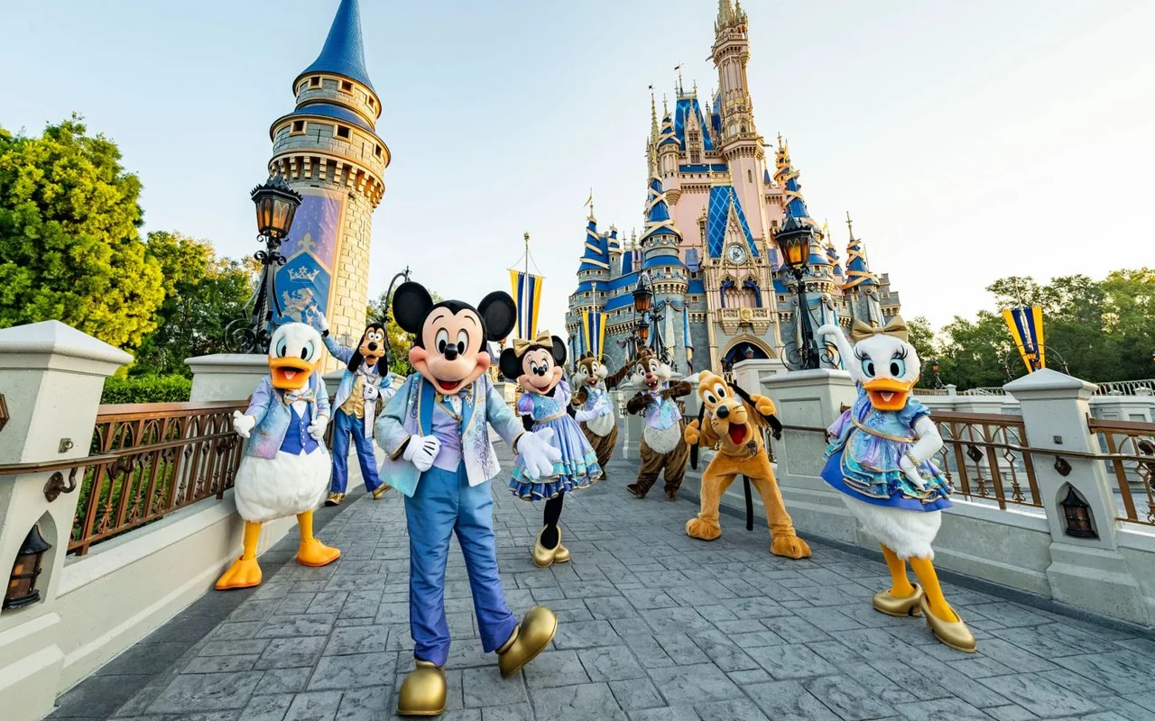 A Picture of Disney Theme Park