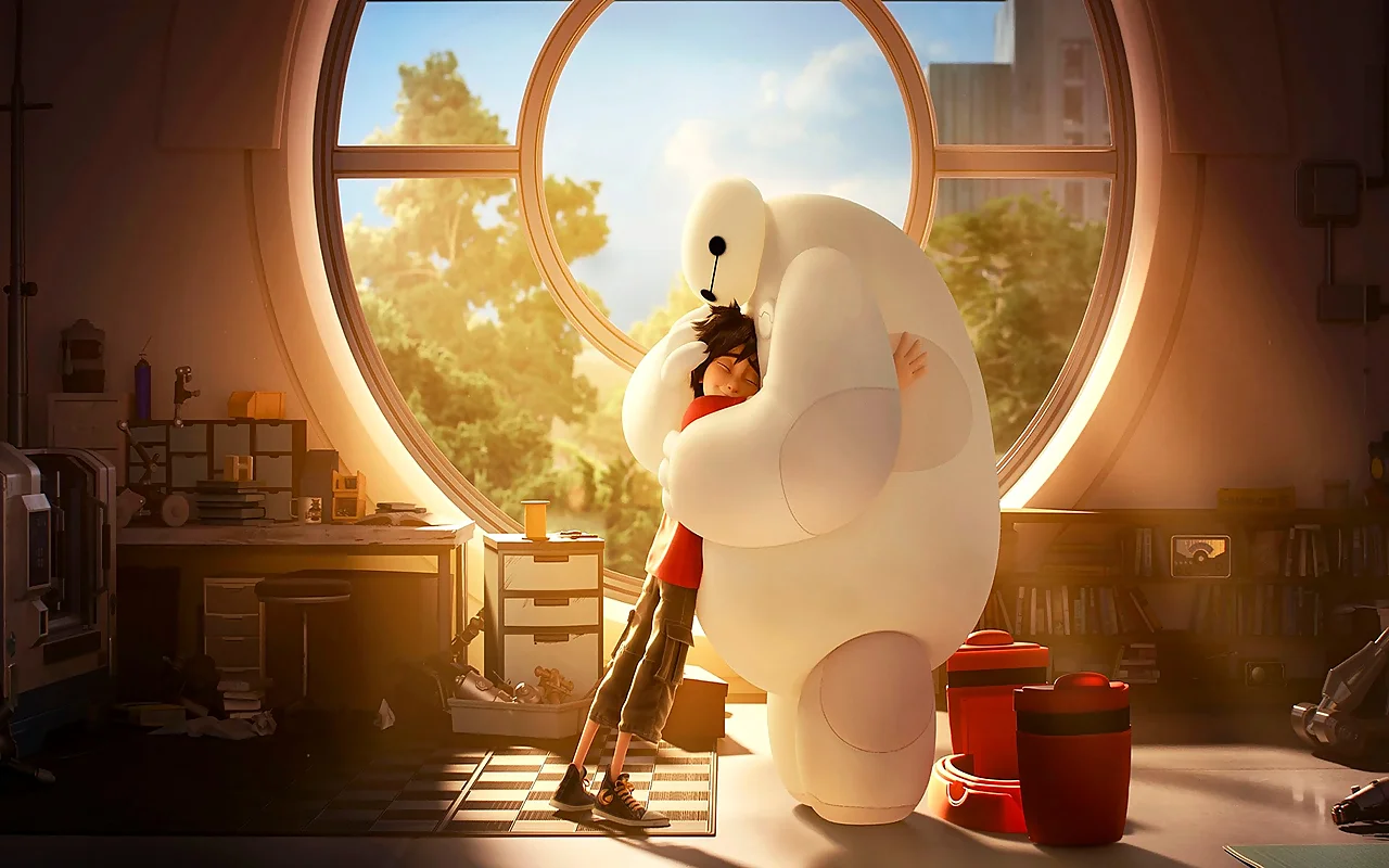 Baymax Hugging Hiro - Big Hero 6 (2014)