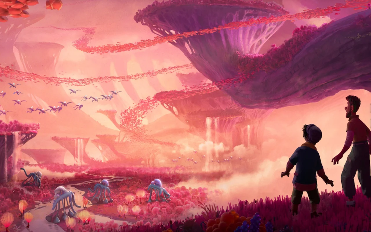 a scene from Strange World (2022)