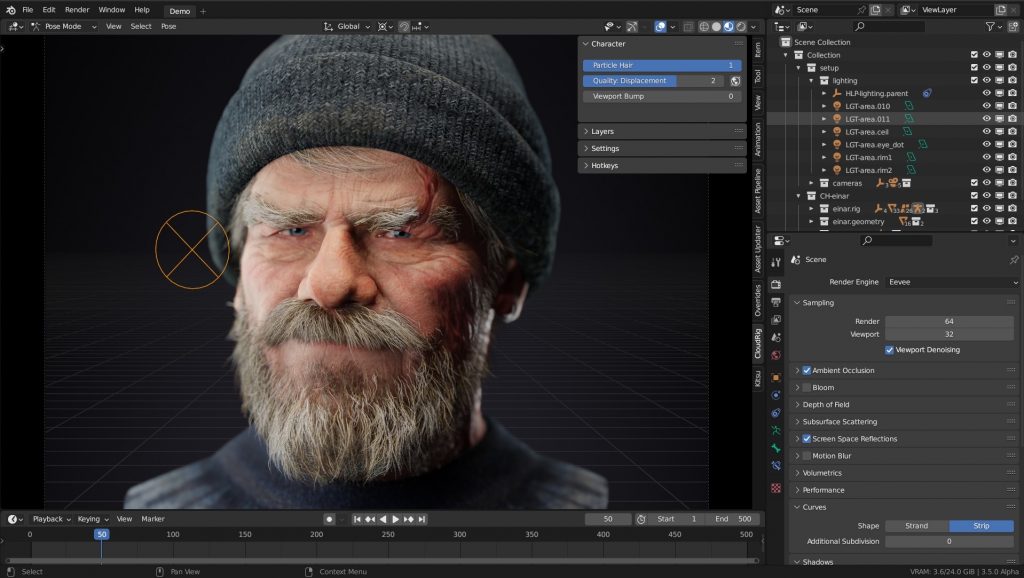 Real-Time Rendering Animation